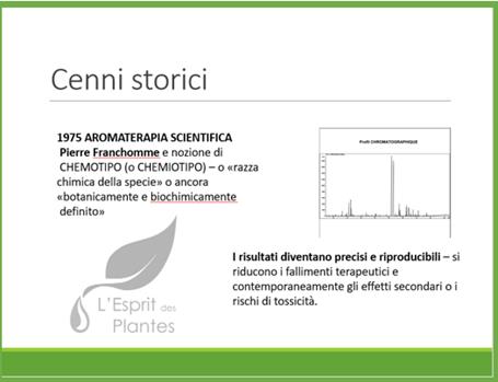 cenni storici aromaterapia